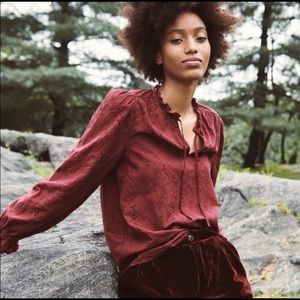 Madewell Eyelet Blouse